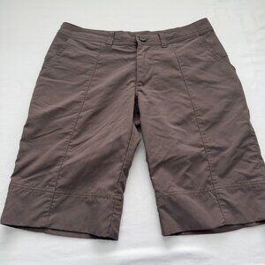 Patagonia Brown Hiking Shorts Womens Size 2 Lightweight Outdoor Activewear